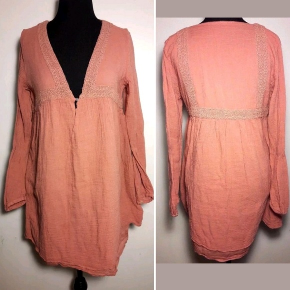Zara Tops - 🌟SOLD🌟Zara Women's Tunic Blouse Size Large